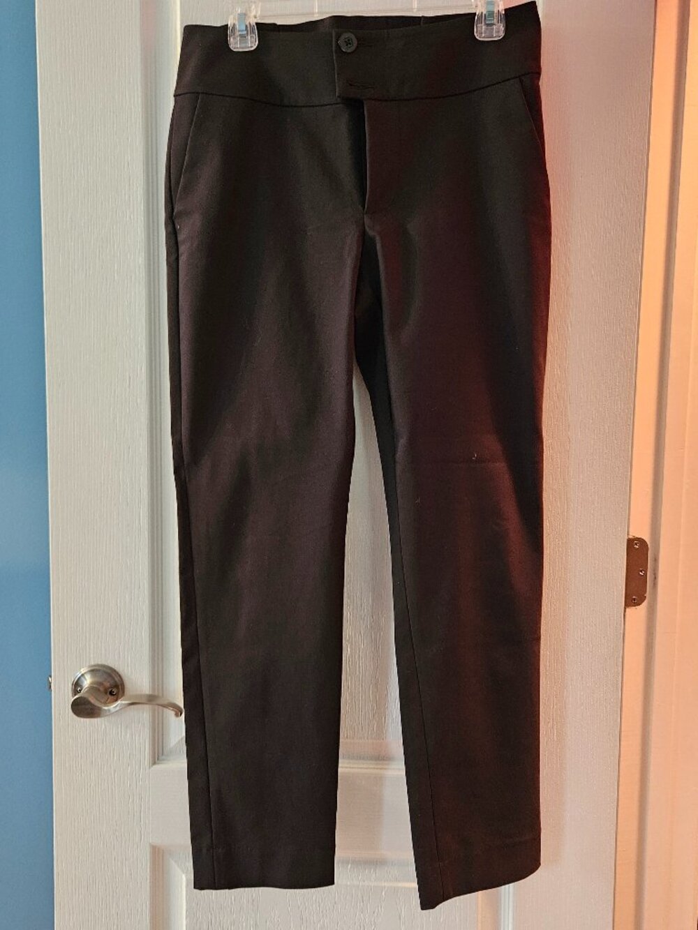 VINTAGE CAbi Classic Black Trousers - Style #5502 - Sz 8